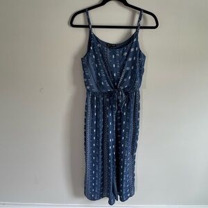 As U Wish Blue Spaghetti Strap Sundress